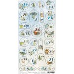 CC-DIE-CUTSAC-CTS-27 CAROLS IN THE SNOW - ELEMENTY DIE - CUTS - KALENDARZ ADWENTOWY - PREMIUM