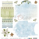 CC-DOD-KOP-CTS-27 CAROLS IN THE SNOW - ARKUSZ Z KOPERTAMI DO WYCIĘCIA 30,5x30,5cm