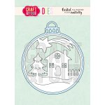 CW076 Wykrojnik /Die--Christams Ball 6 - bombka