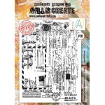 #111 AAll&Create - Stemple A4 - English Postcard