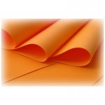 d007 Pianka Foamiran 59cmx69cm POMARAŃCZ