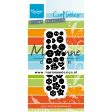 CR1480 Wykrojniki Craftables -Punch die-buttons