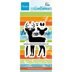 CR1485 Wykrojniki Craftable -Deer by Marleen -jelonek