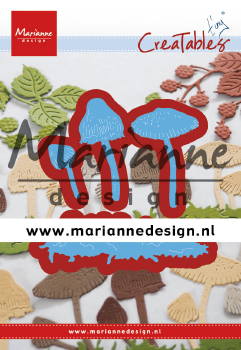 LR0623 Wykrojnik - Marianne Design - Tiny's Mushrooms