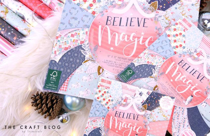 FEPAD217X19 Zestaw papierów 15x15 cm - First Edition-Believe in Magic