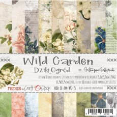 CC-ZM-WG-F5 WILD GARDEN - ZESTAW PAPIERÓW 15,25X15,25CM