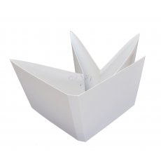 ID-3084 Baza albumowa 14x14cm harmonijka biała GoatBox