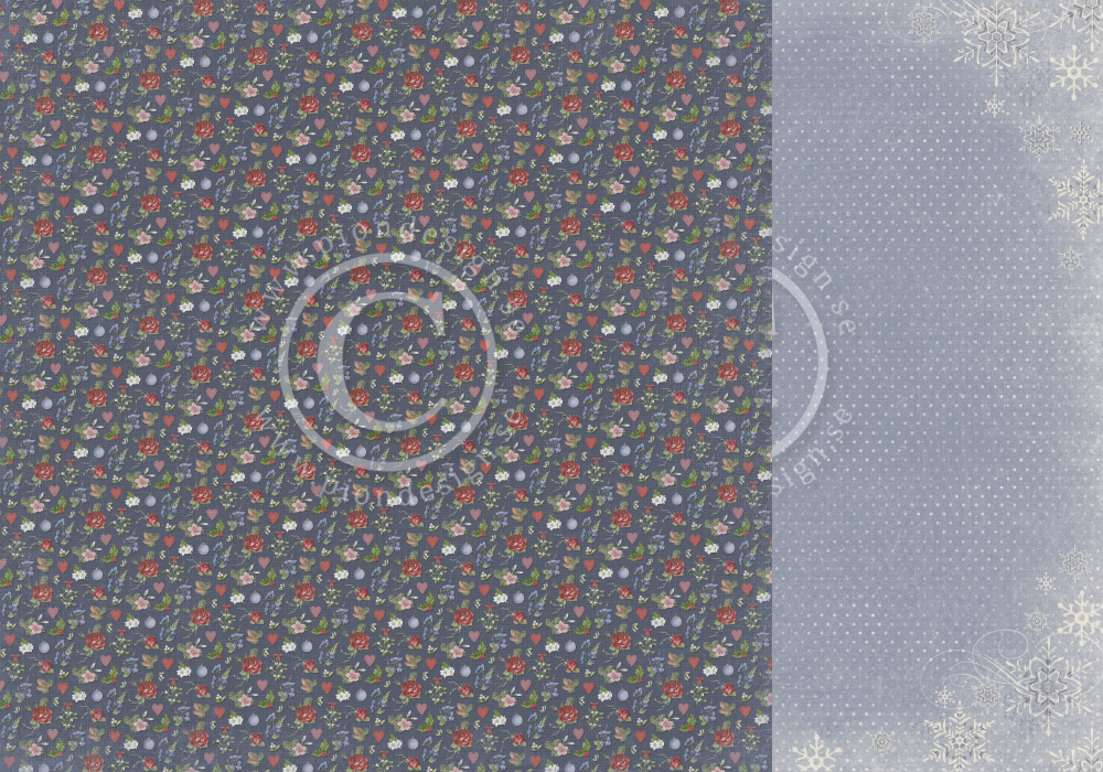 PD30006 Papier dwustronny 30,5x30,5cm - A Christmas to Remember- Joyful