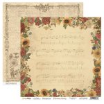 FLST-02 FLOWERS STORY -Scrap Boys papier dwustronny  30,5x30,5cm