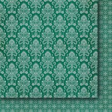 GP-SD06-SZMARAGDOWA DAMA 06 -papier dwustronny  30,5x30,5 Galeria Papieru