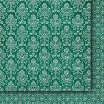 GP-SD06-SZMARAGDOWA DAMA 06 -papier dwustronny 30,5x30,5 Galeria Papieru