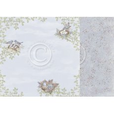 PD26003 Papier dwustronny 30,5x30,5cm-New Beginnings-Nesting birds