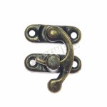 X122P Zapięcie z haczykiem -mosiężny