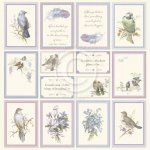 PD1646 Papier jednostronny 30,5x30,5cm-New Beginnings II-Images from the Past