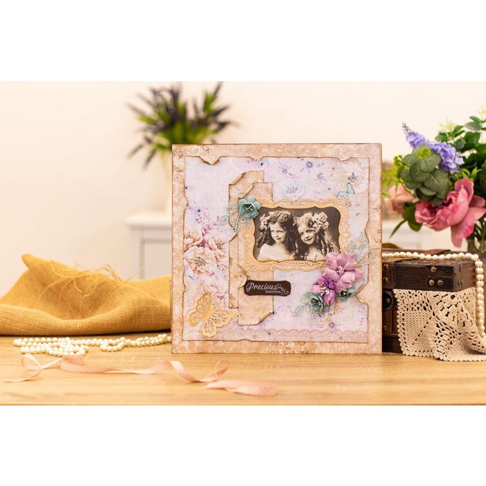 S-VL-PEARL Zestaw papierów A4 Vintage Lace - Luxury Pearl Card