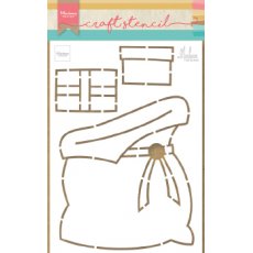 PS8047 Maska - Marianne Design - Presents Bag by Marleen - worek z prezentami