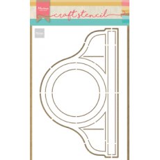 PS8049 Maska - Marianne Design - Pendule - zegar wahadłowy