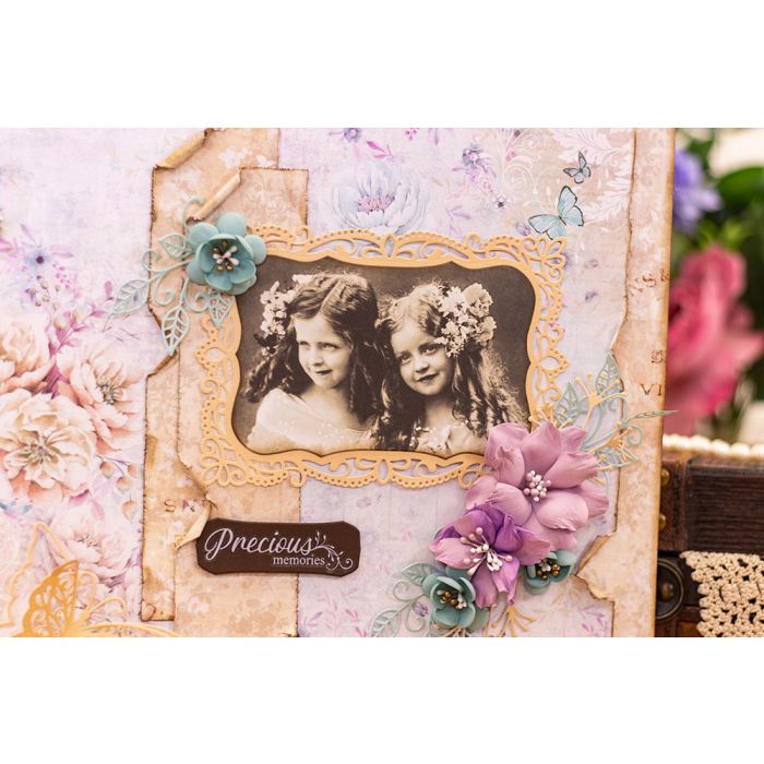 S-VL-RUB Rub-ons Vintage Lace - 4 arkusze