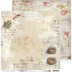 CC-HBS-F06-02 HUMMINGBIRD SONG - 02 - PAPIER DWUSTRONNY 30,5x30,5cm