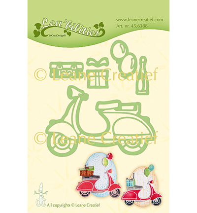 45.6388 Wykrojnik Leane Creatief - Scooter - skuter