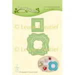 45.6463 Wykrojnik Leane Creatief - Frames swirl & postage stamps - ramki i znaczki pocztowe