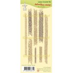 55.6319 Stempele akrylowy Leane Creatief - Wheel tracks - ślady kół