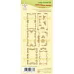 55.6371 Stempele akrylowy Leane Creatief - Swirl Rectangles - prostokąty