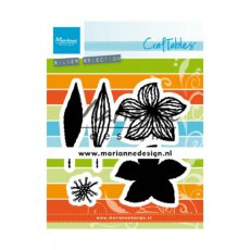CR1493 Wykrojnik Marianne Design - CrafTables - Open flower - kwiat