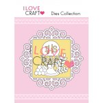 D033 WYKROJNIK- HOSTIA W KWADRATOWEJ RAMCE