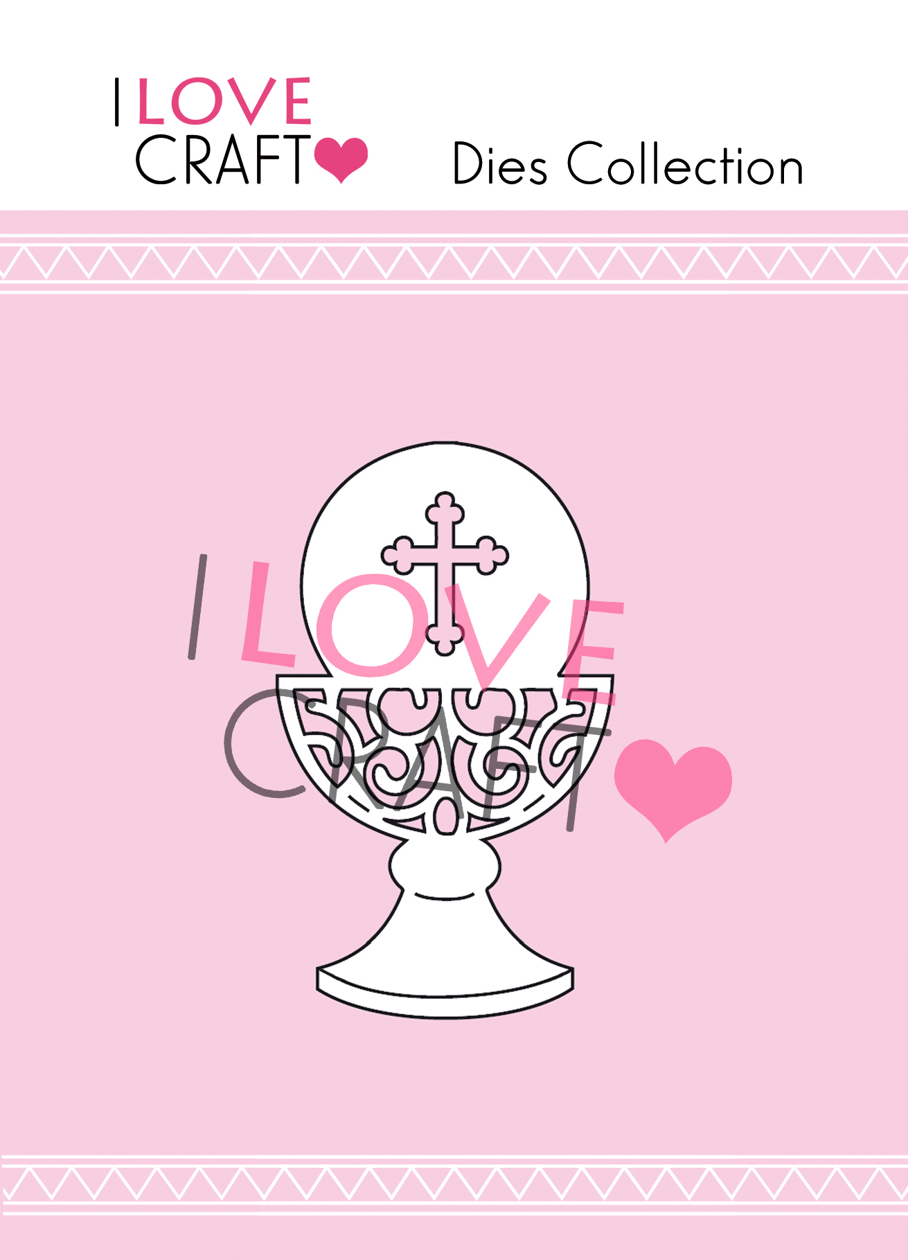 D035 WYKROJNIK- KIELICH Z HOSTIĄ 2