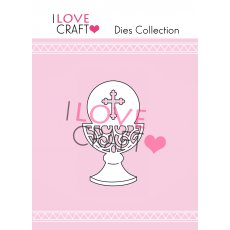 D035 WYKROJNIK- KIELICH Z HOSTIĄ 2