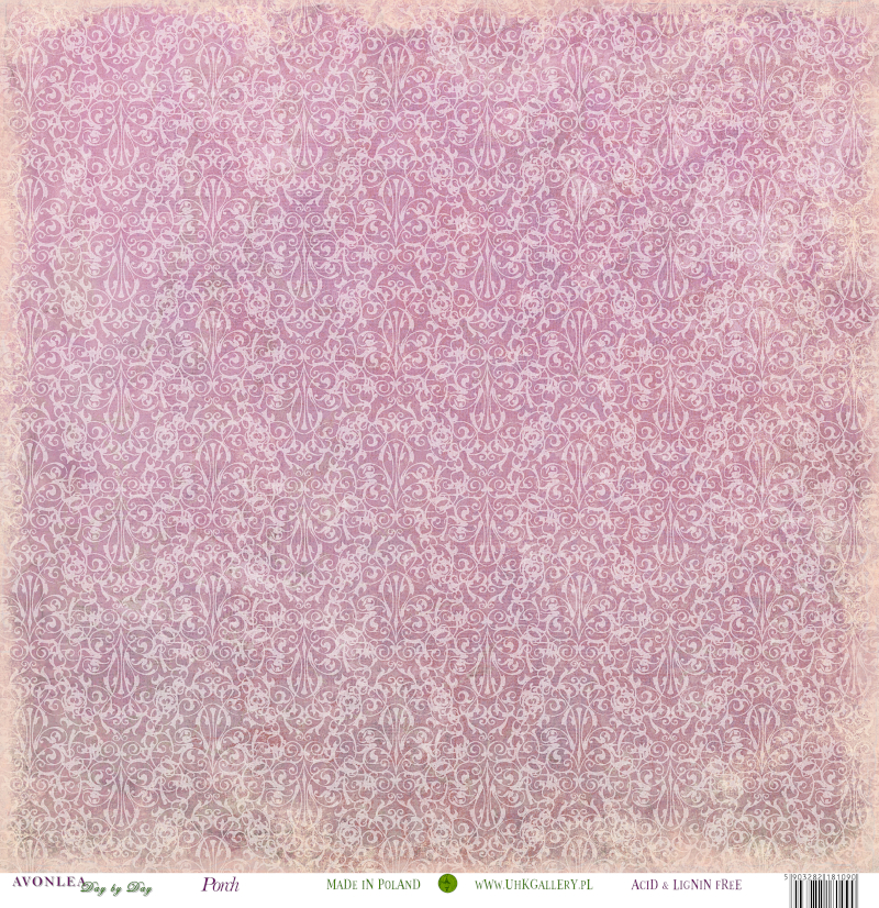 UHK-AV-DBD-A05 AVONLEA-AUTUMN-PORCH-PAPIER DWUSTRONNY 30,5 x 30,5 cm