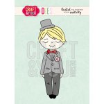 CW078 Wykrojnik /Die-GROOM-PAN MŁODY-Craft&You Design