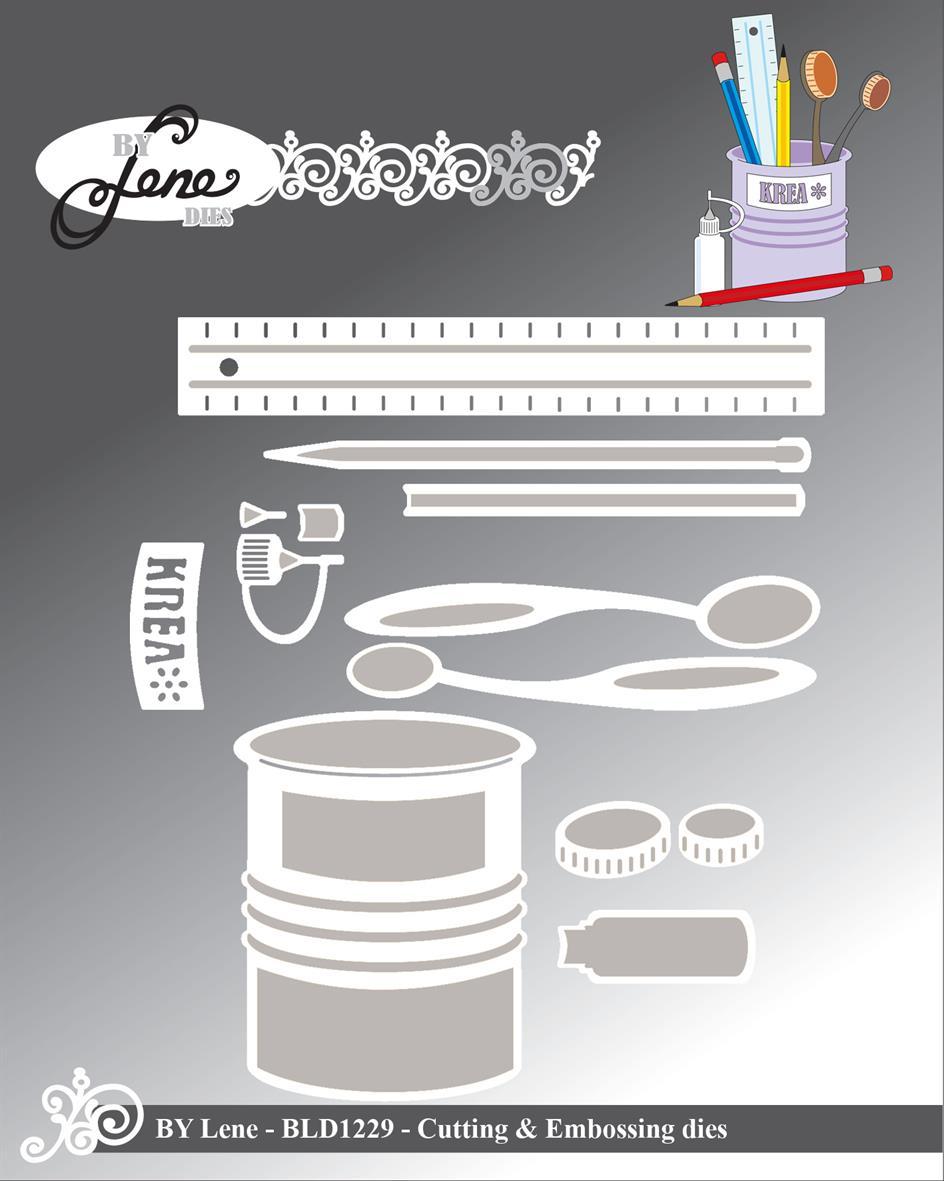 BLD1229 Wykrojnik By Lene- przybory