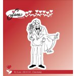 BLS1114 Stempel By Lene- młoda para