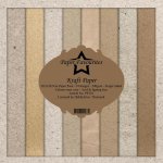 PF316 Zestaw papierów jednostronnych-30,5 x 30,5 cm-Paper Favourites-Kraft Paper