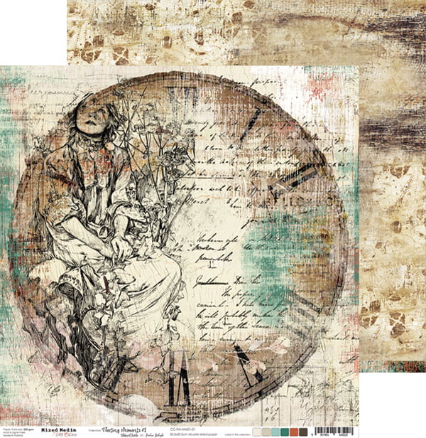 CC-FM-MM01-01 FLEETING MOMENTS - 01 - DWUSTRONNY PAPIER 30,5X30,5CM