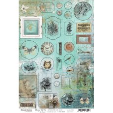 CC-CB-MM02 HAZY STREET - CARDBOARD DIE CUTS