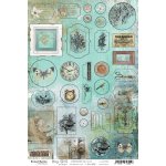 CC-CB-MM02 HAZY STREET - CARDBOARD DIE CUTS