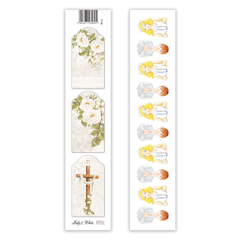 LAP17K33 -P6 Pasek - Holy & White - 06 - Laserowe LOVE