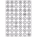 CTFD3013 Crafts Too - Folder do embosingu - alfabet