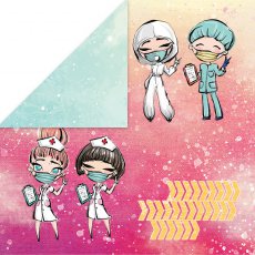 CP-SAH04 Papier dwustronny Craft&You Design 30,5x30,5 Stay at Home 04