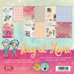 CPS-SAH30 Zestaw papierów 30,5x30,5cm-Craft&You Design-Stay at Home