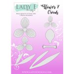 LE-FL007 Wykrojnik -Flower 007 - kwiat 007 -krokus-Lady E Design