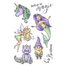 HS0203 Zestaw stempli - Childhood Joy - Fairytale