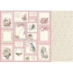 PD32009 Papier dwustronny 30,5x30,5cm-Cherry Blossom Lane-Sweet memories