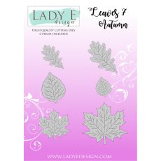 LE-LV007 Wykrojnik -Leaves 007 - listki jesienne 007 -Lady E Design