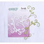 LE-SWIRLS Wykrojnik -Swirls -Lady E Design