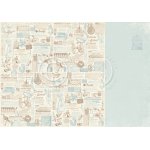 PD32011 Papier dwustronny 30,5x30,5cm-Cherry Blossom Lane-Vintage journal