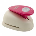 21434-004R Dziurkacz- jumbo +- circle 6,35cm- duże koło z falbanką